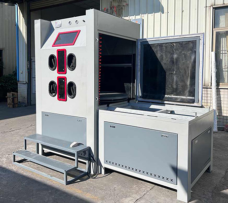 小型干濕兩用環(huán)保手動(dòng)噴砂機(jī)BC-1515-01